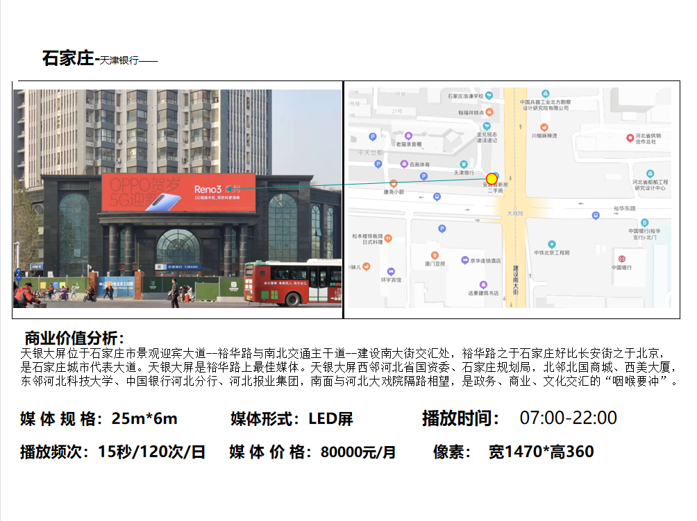 天津銀行戶外大屏廣告